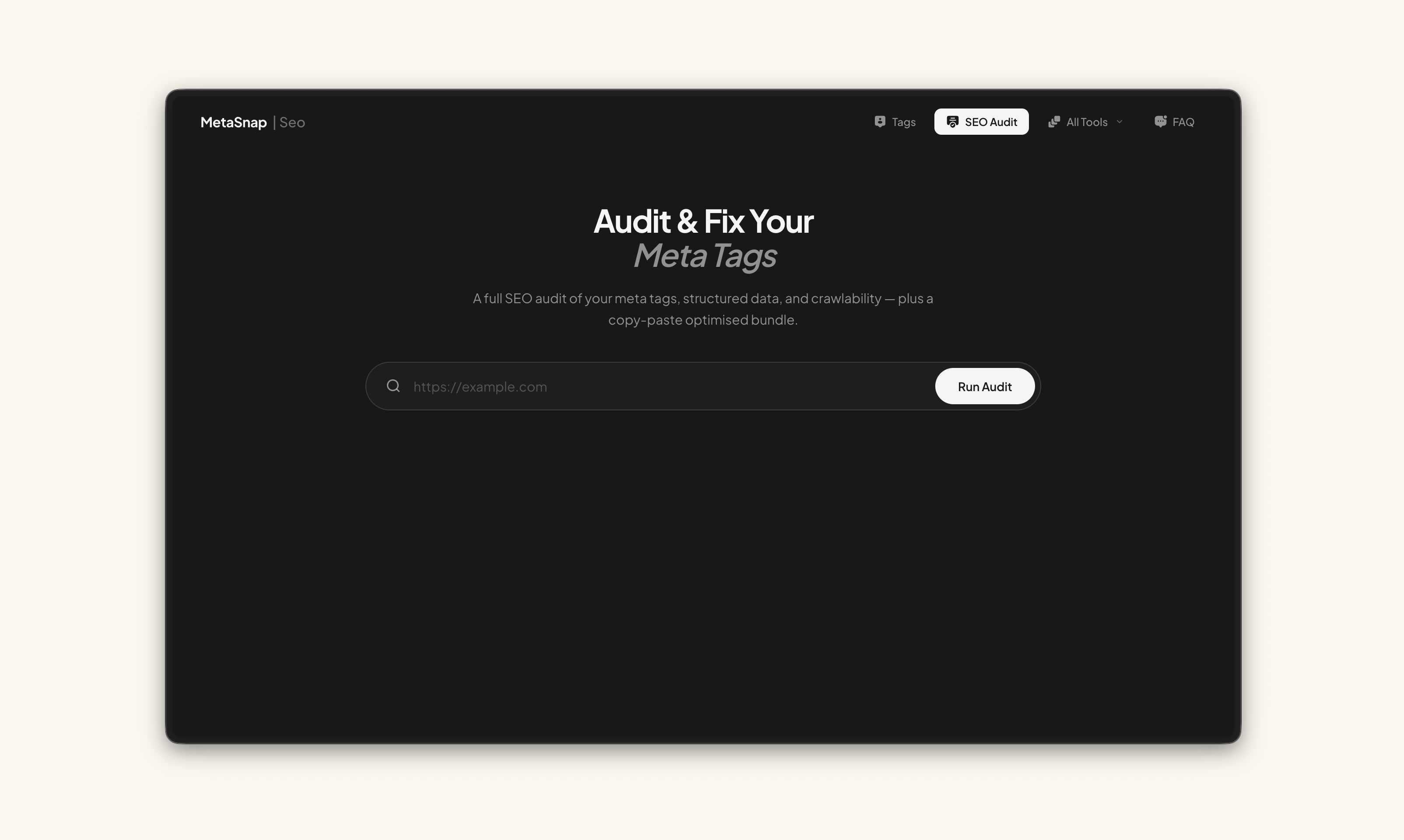 SEO Audit
